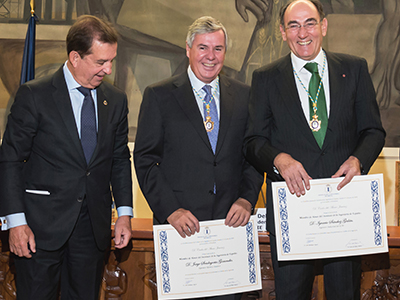 Foto Ignacio Galán, nombrado Miembro de Honor del Instituto de la Ingeniería de España.